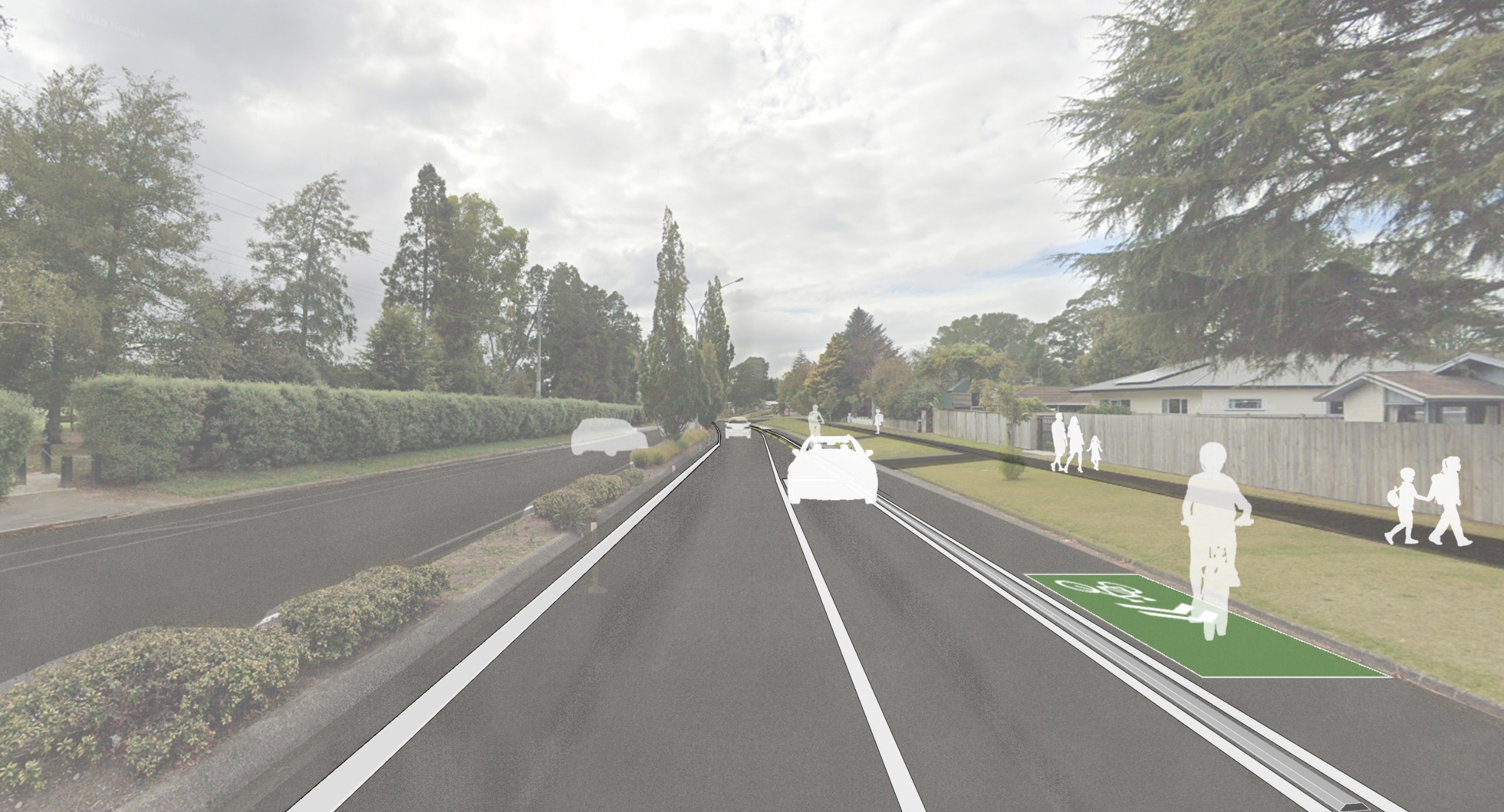Morrinsville Road section c-1)