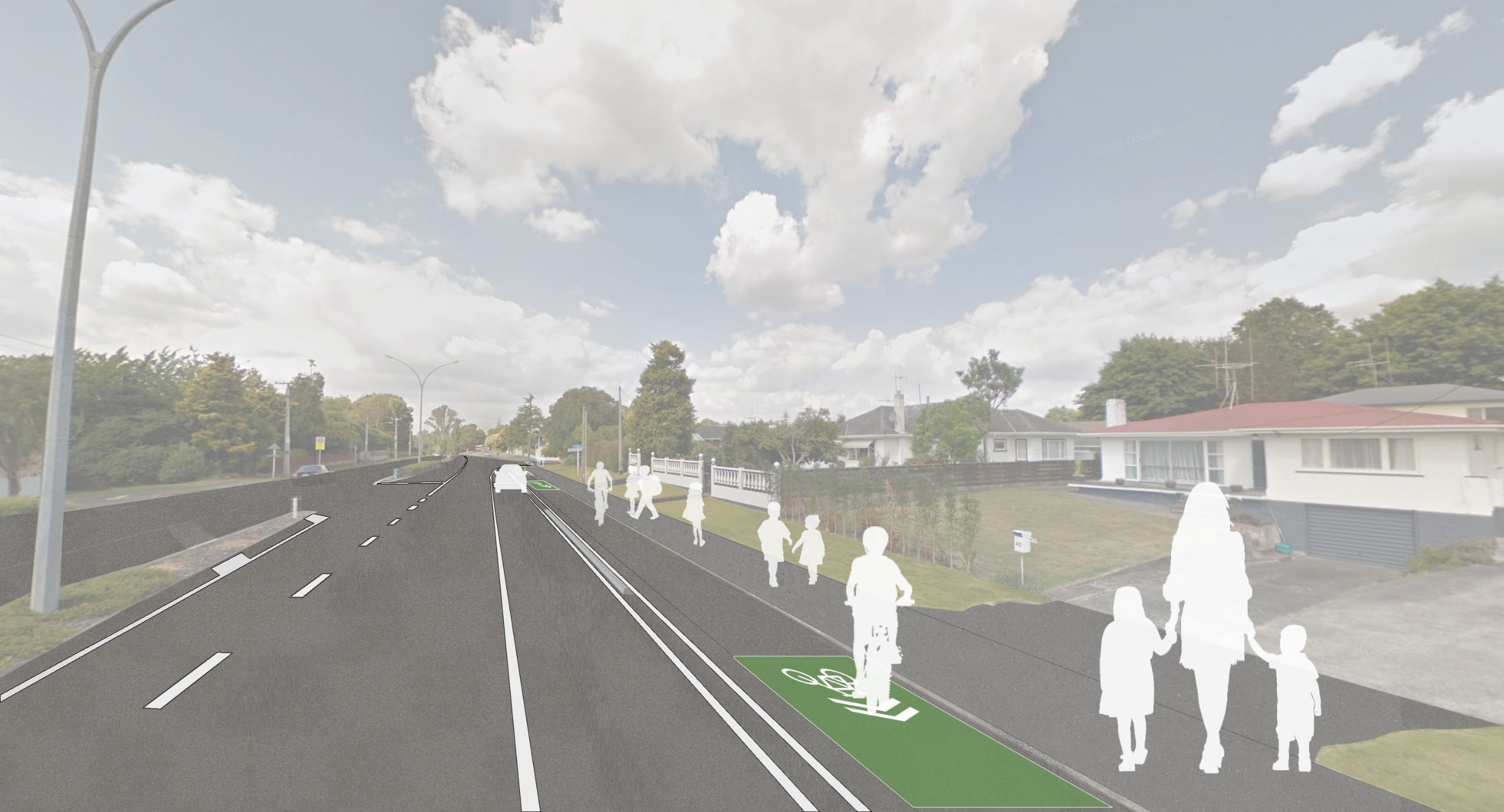 Morrinsville Road section b-1)